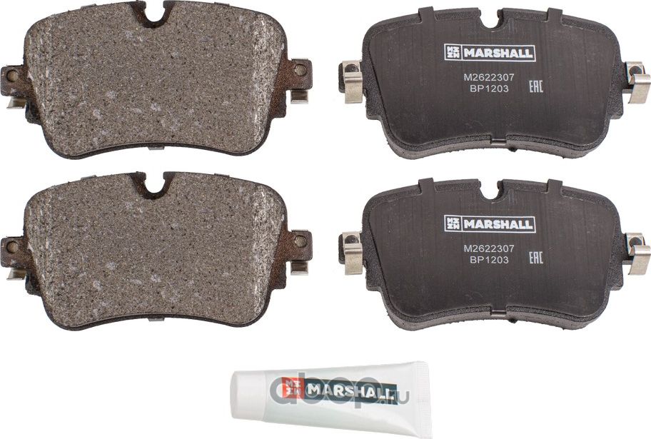 Колодки тормозные дисковые задние (Marshall). Артикул M2622307