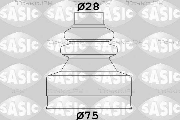 Пыльник ШРУСа внутренний Sasic для Peugeot 806 I 1994-2002. Артикул 2873773