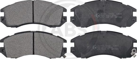 Тормозные колодки ABS. Артикул 36720