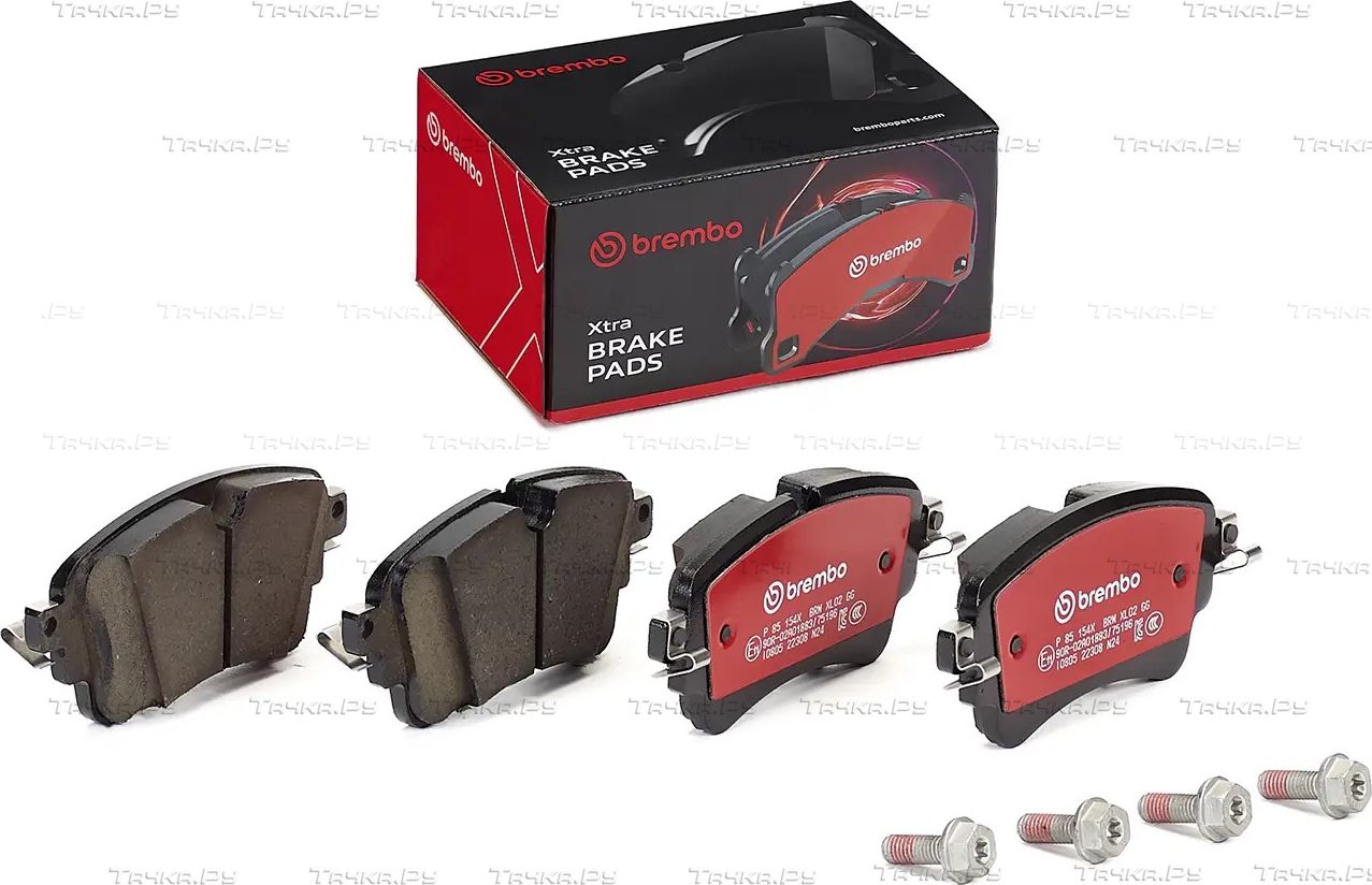 Тормозные колодки Brembo XTRA LINE задние для Audi A4 allroad V (B9) 2016-2026. Артикул P 85 154X