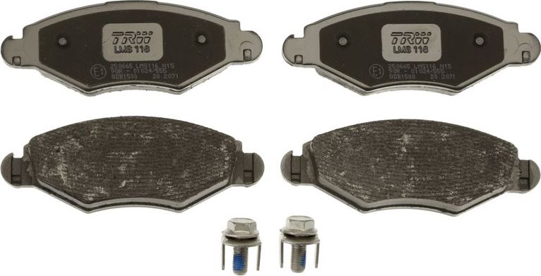 Тормозные колодки TRW COTEC. Артикул GDB1500