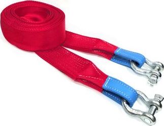 Стропа динамическая (рывковая) Tplus 12 т/9 м серия Стандарт с шаклами . Артикул T000349