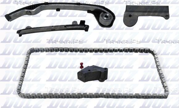 Цепь ГРМ Dolz для Nissan Primera P11 1999-2002. Артикул SKCN038