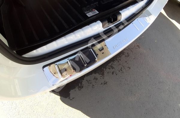 Накладка Ладья на бампер Nissan Terrano III 2014-2026. Артикул 017.25.951