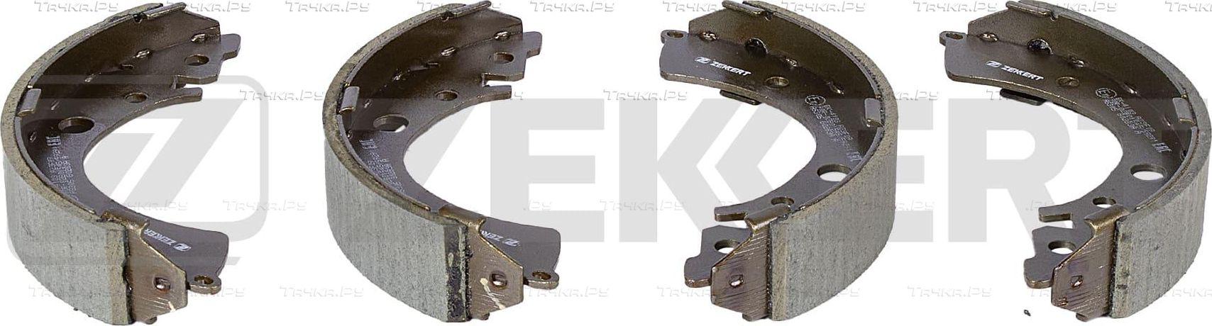 Тормозные колодки Zekkert задние для Honda Logo 1999-2002. Артикул BK-4103