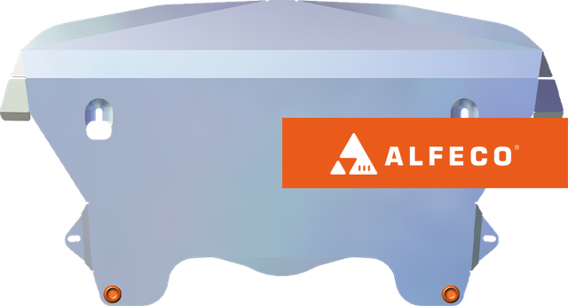 Защита алюминиевая Alfeco для радиатора BMW X6 F16 2015-2026. Артикул ALF.34.20al