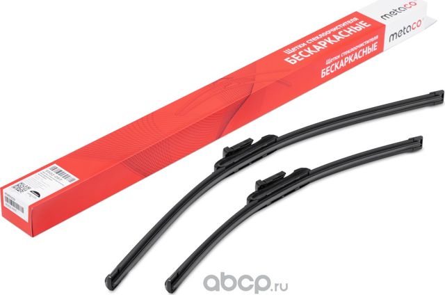 Щетки стеклоочистителя (к-кт) (Metaco). Артикул 9502097