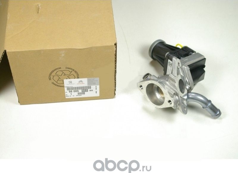 Клапан EGR (рециркуляции выхлопных газов) PSA. Артикул 9800555380