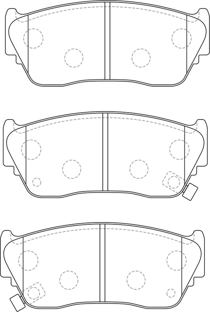 Тормозные колодки NiBK. Артикул PN2226