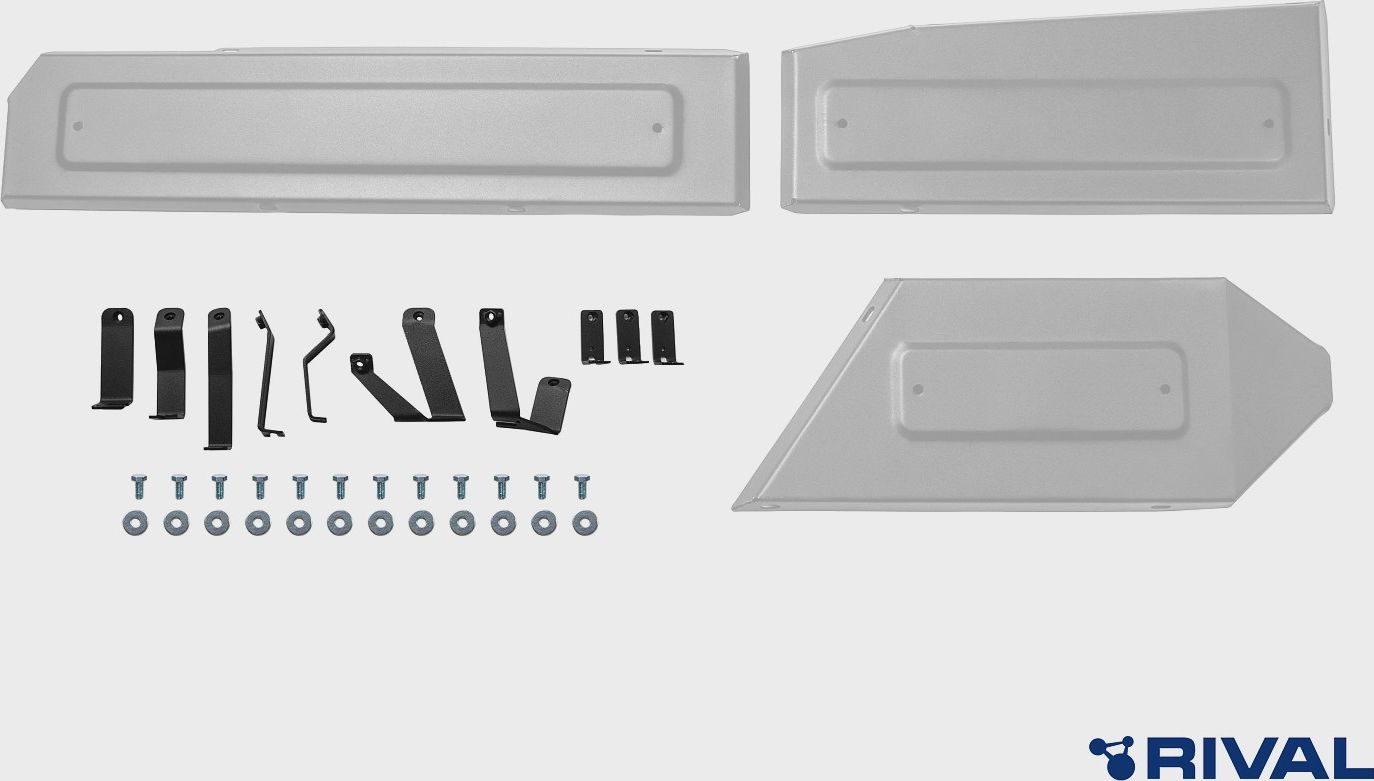 Защита Rival для топливных трубок GAC GS8 II 2023-2026. Артикул 333.3406.1