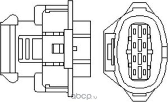 Лямбда-зонд (кислородный датчик) Magneti Marelli. Артикул 466016355003