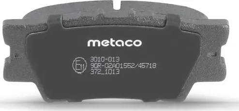 Колодки тормозные TOYOTA CAMRY/RAV4 06- задн. (Metaco) Metaco. Артикул 3010013