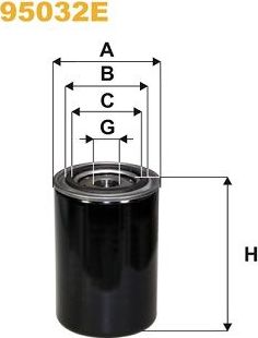 Топливный фильтр WIX Filters. Артикул 95032E