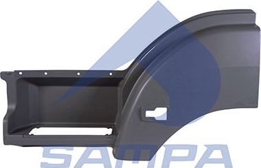 Пороги Sampa левый для Mercedes-Benz Atego 2 2004-2013. Артикул 1810 0273