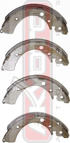 Тормозные колодки Akyoto Packing AKYOTO. Артикул AKS-2012