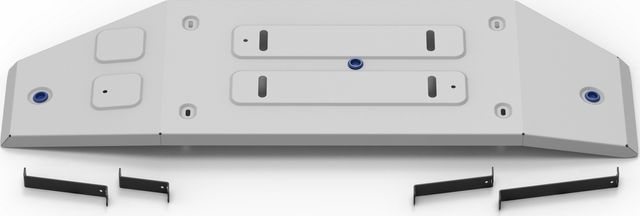 Защита алюминиевая Rival для топливного бака Changan Hunter Plus 4WD АКПП 2023-н.в.. Артикул 333.8922.1