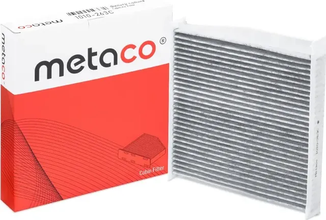 Фильтр салона угольный (Metaco). Артикул 1010263C
