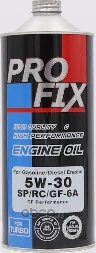 PROFIX ENGINE OIL SP/GF-6A 5W-30 1Л МАСЛО МОТОРНОЕ Profix. Артикул SP5W30C1
