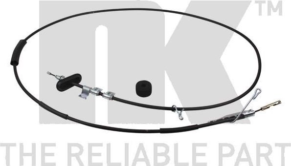 Трос ручника (тросик ручного тормоза) NK передний для Chrysler 300C I 2004-2007. Артикул 909310