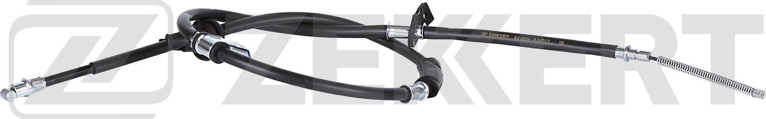 Трос ручника (тросик ручного тормоза) Zekkert. Артикул BZ-1006