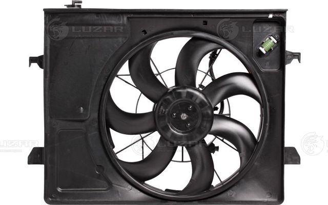 Вентилятор радиатора двигателя Luzar для Kia Cerato II 2009-2013. Артикул LFK 0830