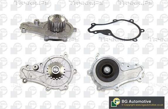 Помпа (водяной насос) BGA для Peugeot 5008 I 2009-2017. Артикул CP3356