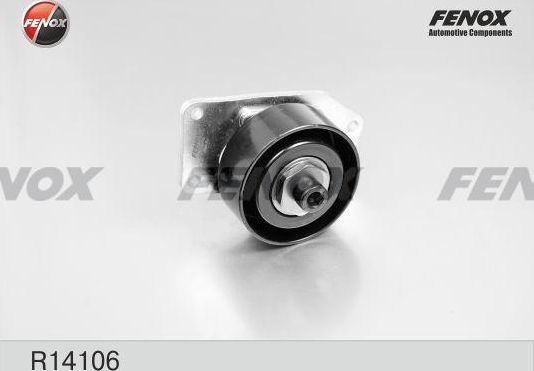 Натяжной ролик (натяжитель) приводного поликлинового ремня Fenox для Peugeot 206 1998-2013. Артикул R14106