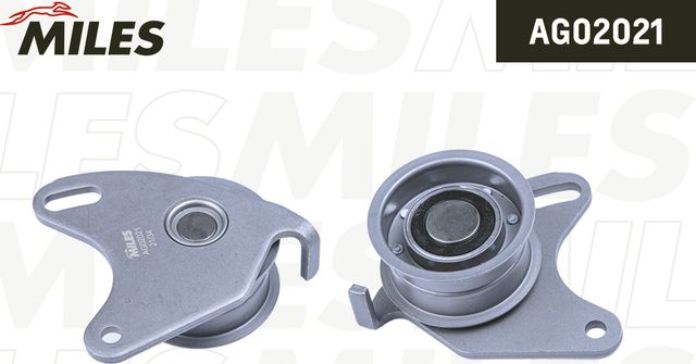 Натяжной ролик (натяжитель) ремня ГРМ Miles для Kia Bongo IV 2003-2026. Артикул AG02021
