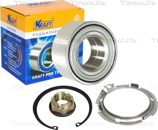 Подшипник ступицы LADA LARGUS 12- перед. с ABS (Kraft). Артикул KT100852
