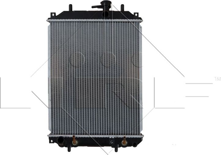 Радиатор охлаждения двигателя NRF (алюминий). Артикул 53414