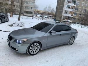 Дефлекторы Cobra Tuning (хром. молдинг) для окон BMW 5 седан (E60) 2002-2010. Артикул B21302CR