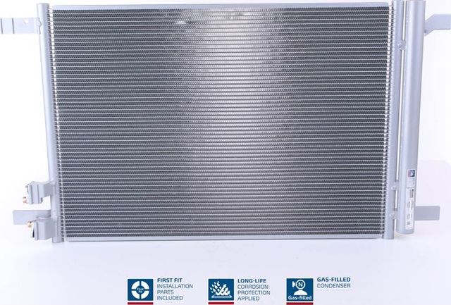 Радиатор кондиционера (конденсатор) Nissens (алюминий) для SEAT Arona I 2017-2026. Артикул 940319