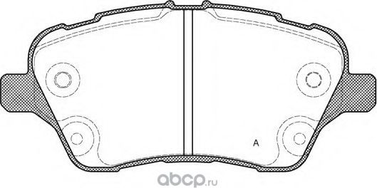 Тормозные колодки Ford. Артикул 1785193