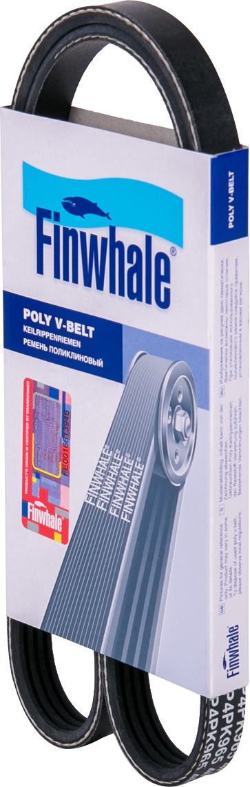 Приводной ремень поликлиновой Finwhale. Артикул BP4PK965