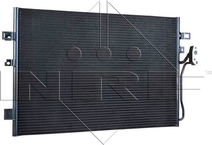 Радиатор кондиционера (конденсатор) NRF (алюминий). Артикул 350087