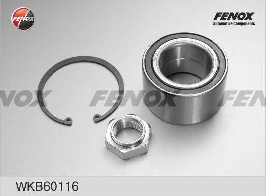 Ступичный подшипник (комплект) Fenox. Артикул WKB60116