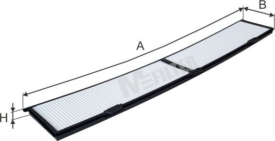 Салонный фильтр MFilter. Артикул K 9033