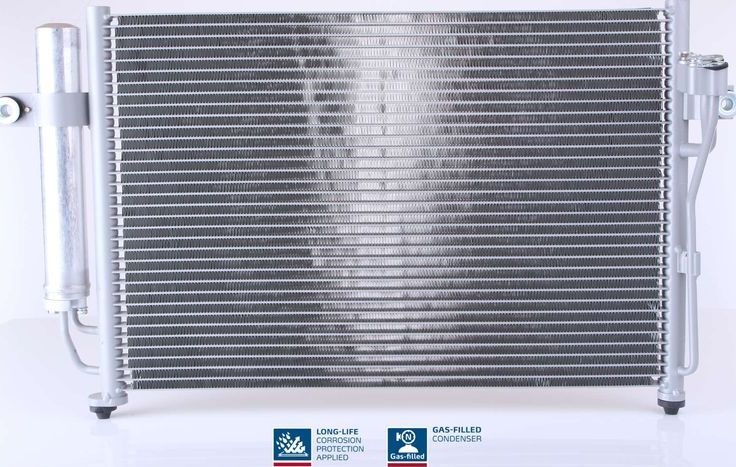 Радиатор кондиционера (конденсатор) Nissens (алюминий). Артикул 94646