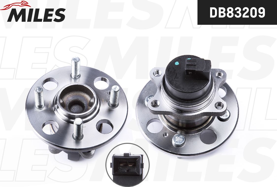 Ступица колеса с интегрированным подшипником Miles. Артикул DB83209
