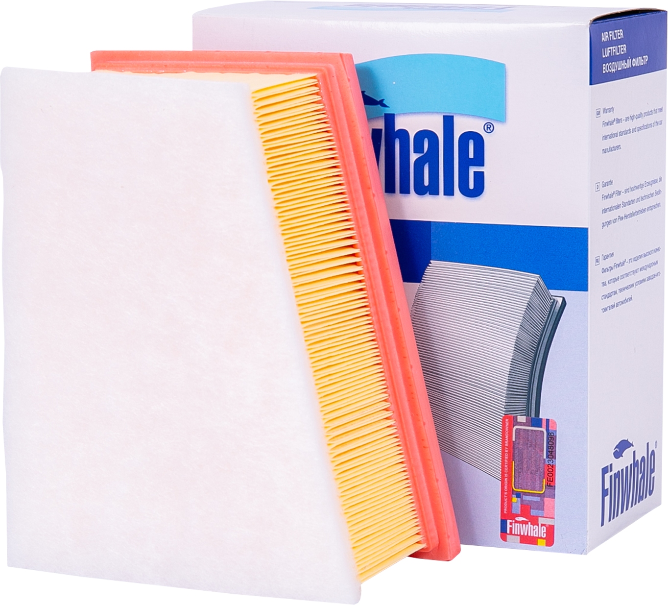 Воздушный фильтр Finwhale. Артикул AF798