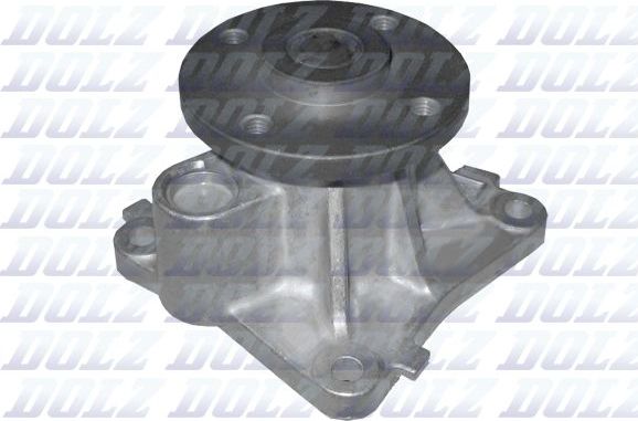 Помпа (водяной насос) Dolz для Mitsubishi Lancer X 2008-2017. Артикул M227