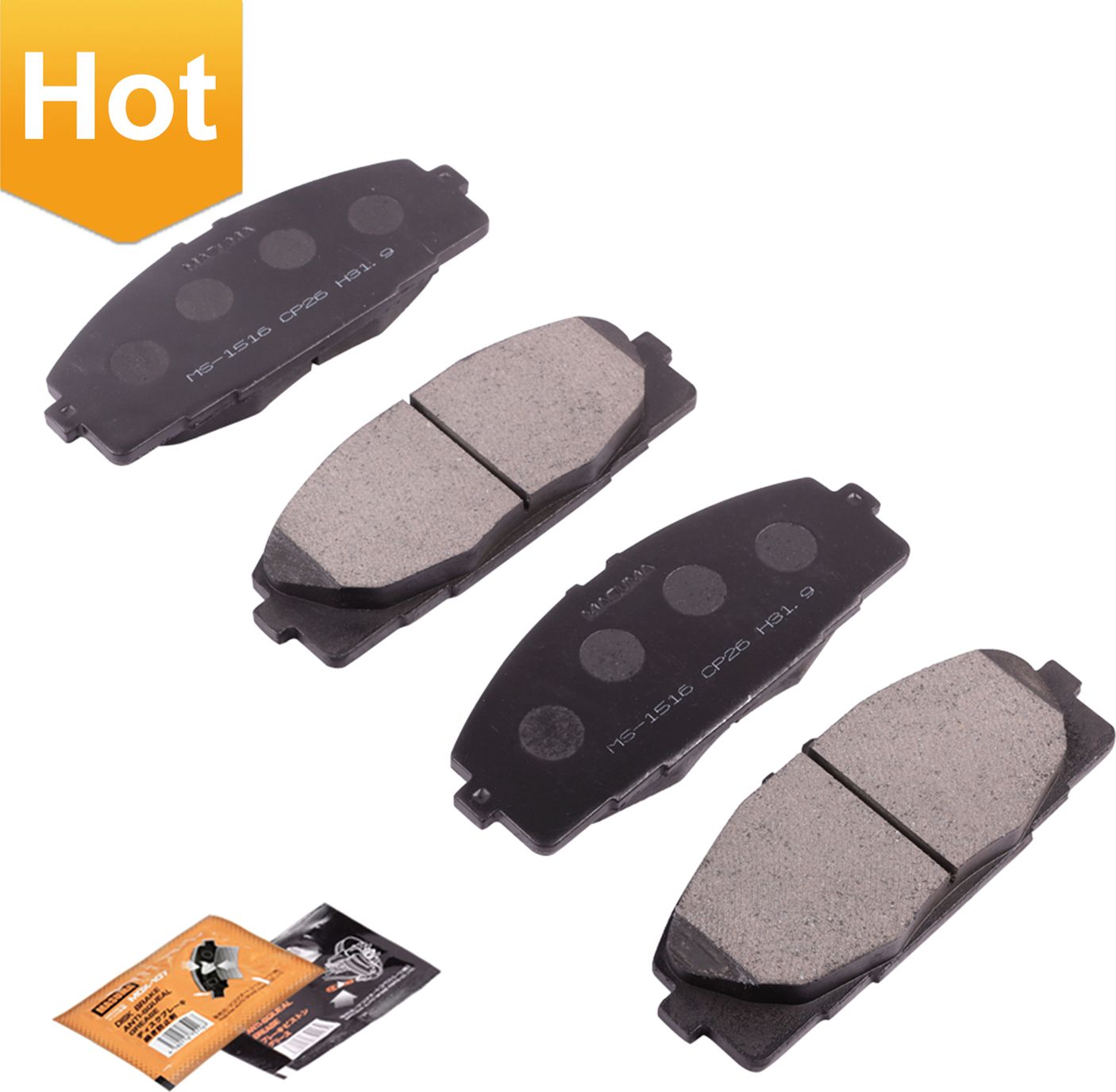 Тормозные колодки Masuma. Артикул MS-1516