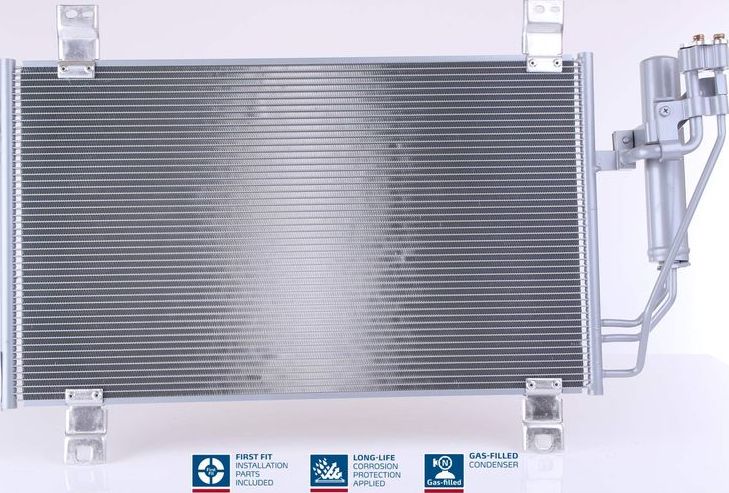 Радиатор кондиционера (конденсатор) Nissens (алюминий). Артикул 940725