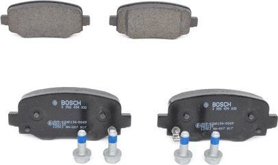 Тормозные колодки Bosch. Артикул 0 986 494 930