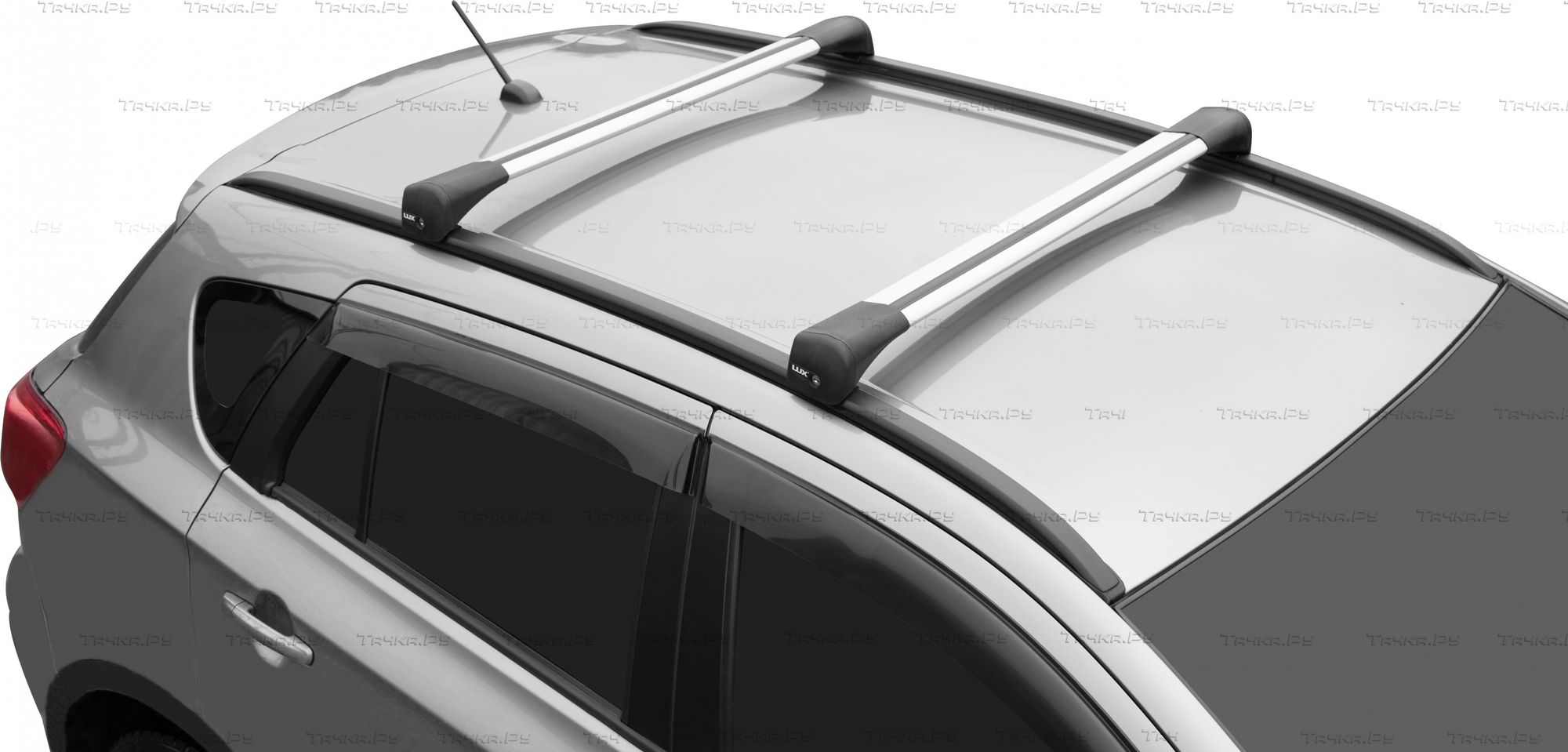 багажник на интегрированный рейлинг для kia sportage 4