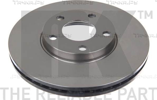 Тормозной диск NK передний для Volkswagen Passat B5 1996-2000. Артикул 204765