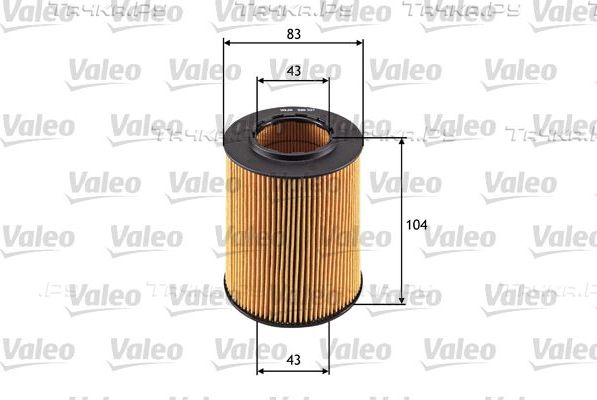 Масляный фильтр Valeo для BMW X5 I (E53) 2000-2006. Артикул 586527