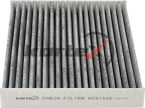 Фильтр салонный (угольный) (Kortex). Артикул KC0153S