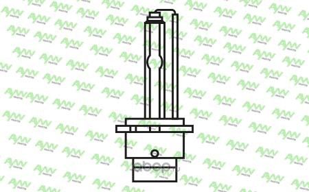 Лампа газоразрядная D2S 12V 35W P32d-2 6000K D2S 12V 35W P32d-2 6000K (Aywiparts). Артикул AW1930006