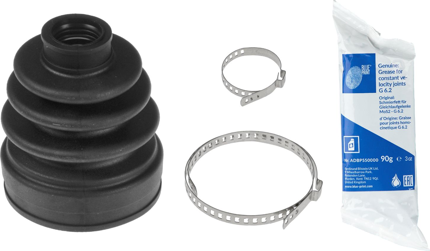 Пыльник ШРУСа внутренний Blue Print (резина). Артикул ADM58162